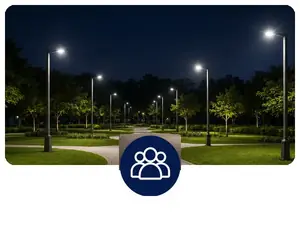 application: community lighting