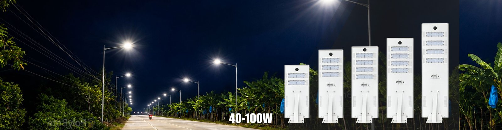 SSL-A3 series AIO solar street lights